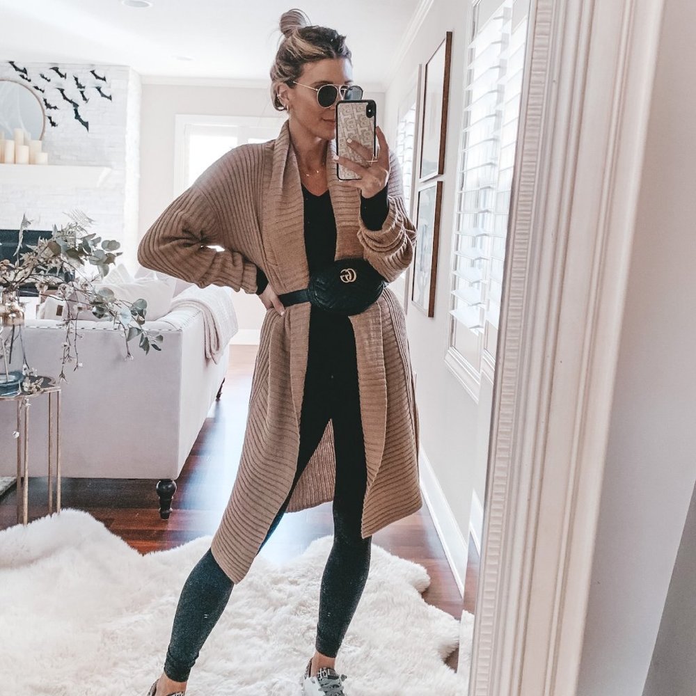 Amazon Essentials Oversized Open Front Sweater Co… - image 1